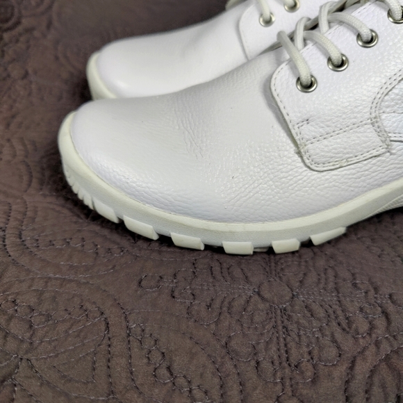 Spring Step Berman Pro Men's Leather Slip Resistant White Shoes Sz 9.5-10, EU 43 - Picture 3 of 10